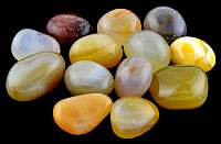 Agate Banded Tumbled Stone SMALL