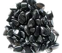 Obsidian Black Tumbled Stone SMALL