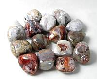 Agate Mexican Crazy Lace Tumbled Stone Boulder LG