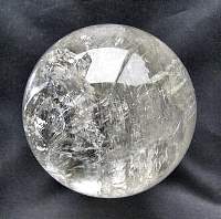 Clear Optical Calcite Sphere, Crystal Ball, Healing ...