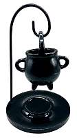 ICBR62: Hanging Metal Oil Diffuser or Cauldron 4.5 x 7 inch