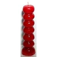C7KNR: 7 Knob Candles Red
