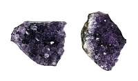 Amethyst Crystal Cluster Uruguay 2.25 inch