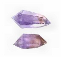 Ametrine Point Double Terminated Crystal 1.5 inch