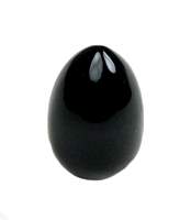 Obsidian Black Gemstone Egg 2.25 inch