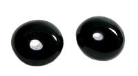 Black Tourmaline Polished Stone Pebble 2.25 inch