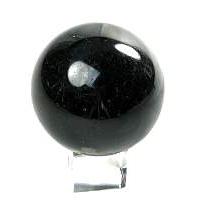 Black Tourmaline Sphere 2.5 inch 65 mm