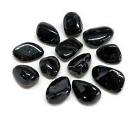 Black Tourmaline Tumbled Stone LG High Quality
