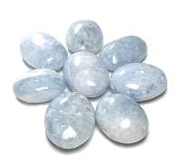 Calcite Blue Palm Stone 2 to 2.5 inch