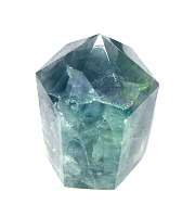 Fluorite Blue Green Standing Point Crystal 2.5 inch