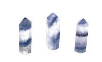 Blue Quartz Crystal Standing Point 2.5 inch