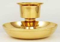 CHCS24: Brass Taper and Pillar candle holder