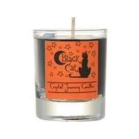 CVCSBLA: Black Cat soy votive candle