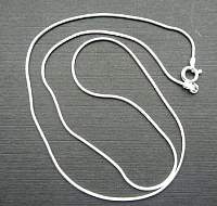 Snake Chain Sterling Silver 20 inch