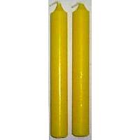 C4YE: Yellow Ritual Candles 4 inch, 4 pcs