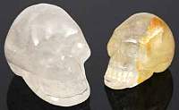 Clear Quartz Crystal Skull 1.25 inch