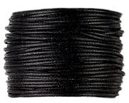 FCC1:Cord Black Cotton 2mm 1 yd