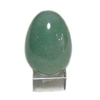 Aventurine Green Gemstone Egg, 1.75 inch