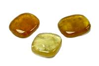 Calcite Golden Yellow Smooth Flat Stone