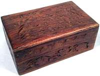 FB46: Floral Design Wood Box, 4 x 6 inch