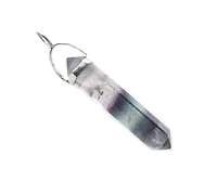 Fluorite Double Terminated Point Pendant, .75 inch