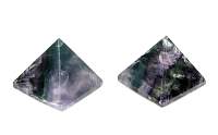 Fluorite Crystal Pyramid 1.5 inch