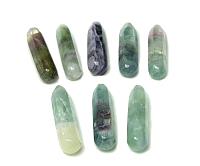Fluorite Faceted Crystal Massager 2 inch
