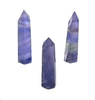 Fluorite Purple Standing Point Crystal 2.5 to 2.75 inch