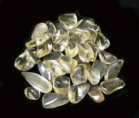 Labradorite Golden Tumbled Stone 4 Pieces VERY SMALL