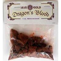IG16DRA: Dragons Blood Granular Incense 1 oz 1618 gold