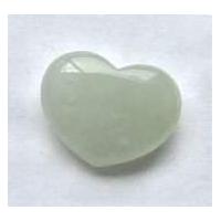 Gemstone Heart Jade 1.5 inch