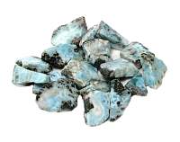 Larimar Natural Stone  1.25 to 1.5 inch