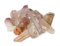 Lithium Quartz Natural Crystal Point
