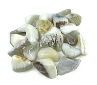 Opal White Tumbled Stone