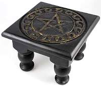 RAT1S: Pentagram Altar Table 6 x 6 inch