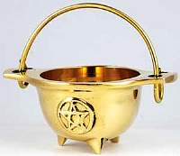 ICBR33: Small Brass Cauldron