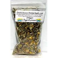 RMQUI: Quick Money Herbal Spell Mix .75 oz