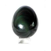 Rainbow Obsidian Gemstone Egg 1.75 inch