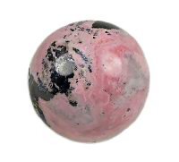 Rhodonite Sphere 1.75 inch Peru