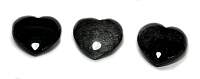 Gemstone Heart Sheen Obsidian 1.25 inch