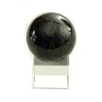 Shungite Crystal Gemstone Sphere 1.25 inch