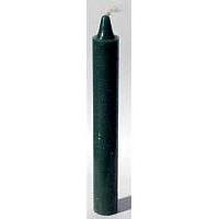 Green Taper Candles 6 inch, 2 pack