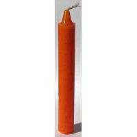 Orange Taper Candles 6 inch, 2 pack