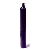 Purple Taper Candles 6 inch, 2 pack