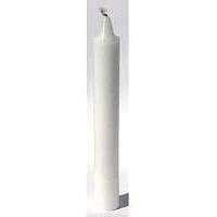 White Taper Candles 6 inch, 2 pack