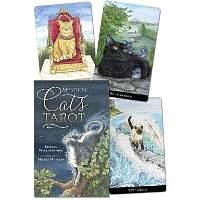 Mystic Cats tarot book and deck by Weatherstone and Muller