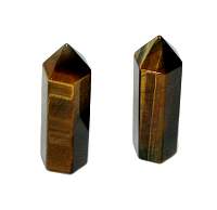 Tiger Eye Crystal Standing Point 1.75 to 2 inch