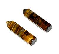 Tiger Eye Crystal Standing Point 3 inch